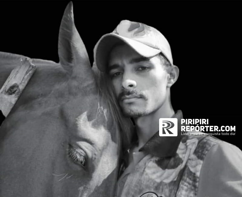 Lucas Nascimento morreu após colidir moto contra animal - Foto: Reprodução/Piripiri Repórter 