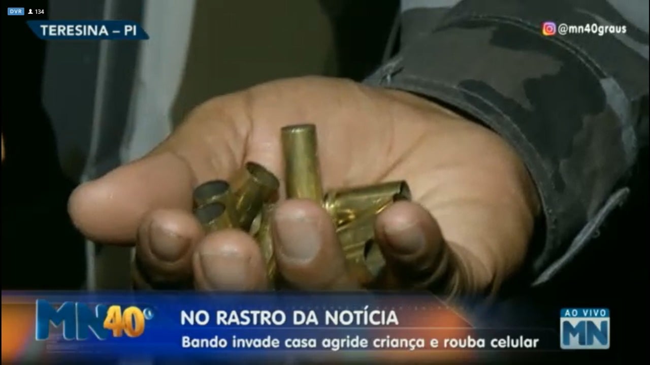 Bando invade casa, agride adolescente e realizam disparos em Teresina (Foto: Rede Meio Norte)