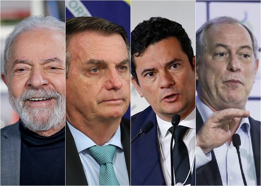 Pesquisa: Lula 43%, Bolsonaro 28%, Moro e Ciro 8%, diz Ipespe/XP - Foto/Reprodução