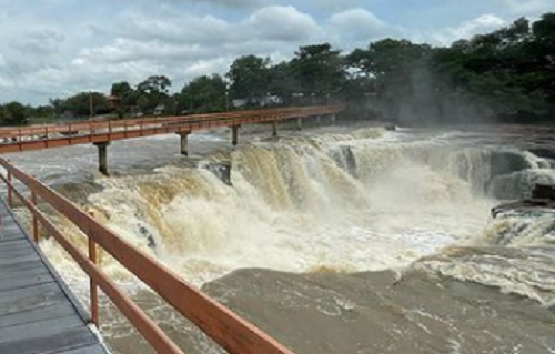 Cachoeira do Urubu, em Esperantina | FOTO: Reprodução