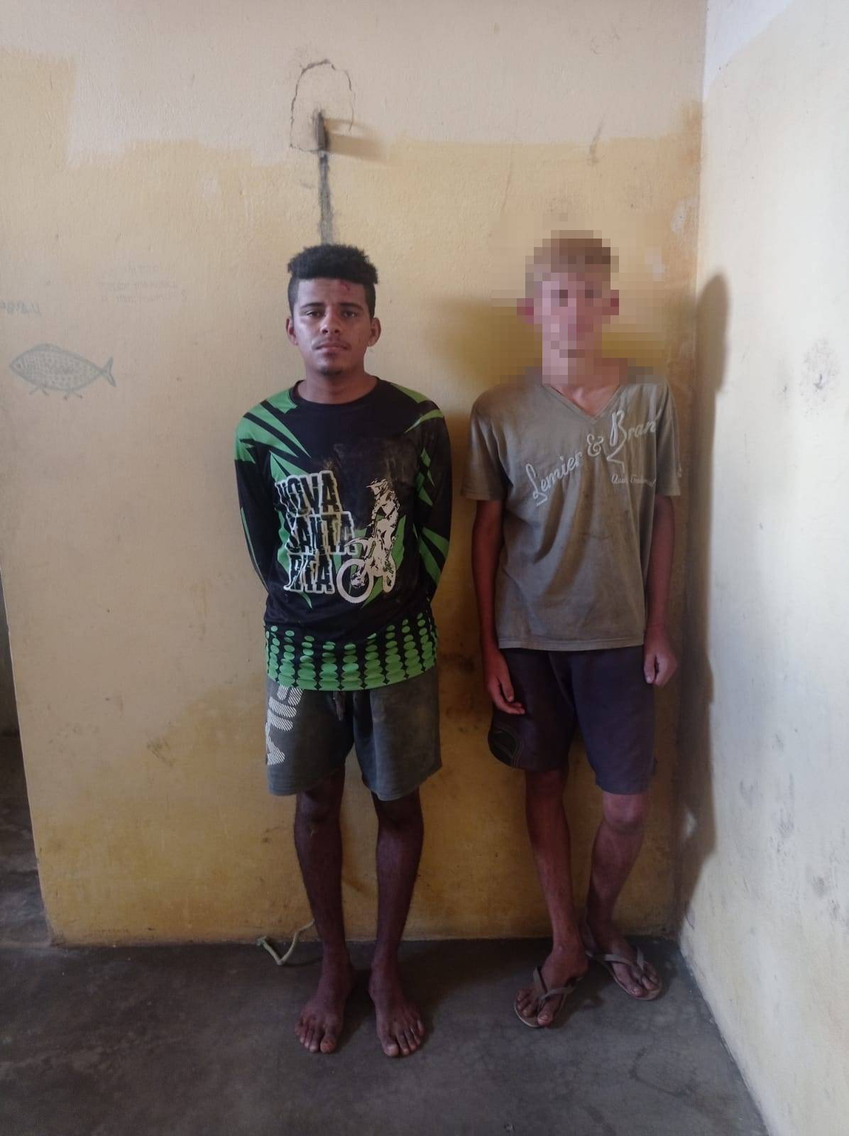 PI: Jovem é preso e menor é apreendido suspeitos de matar homem a pedradas (Foto: Reprodução/ WhatsApp)