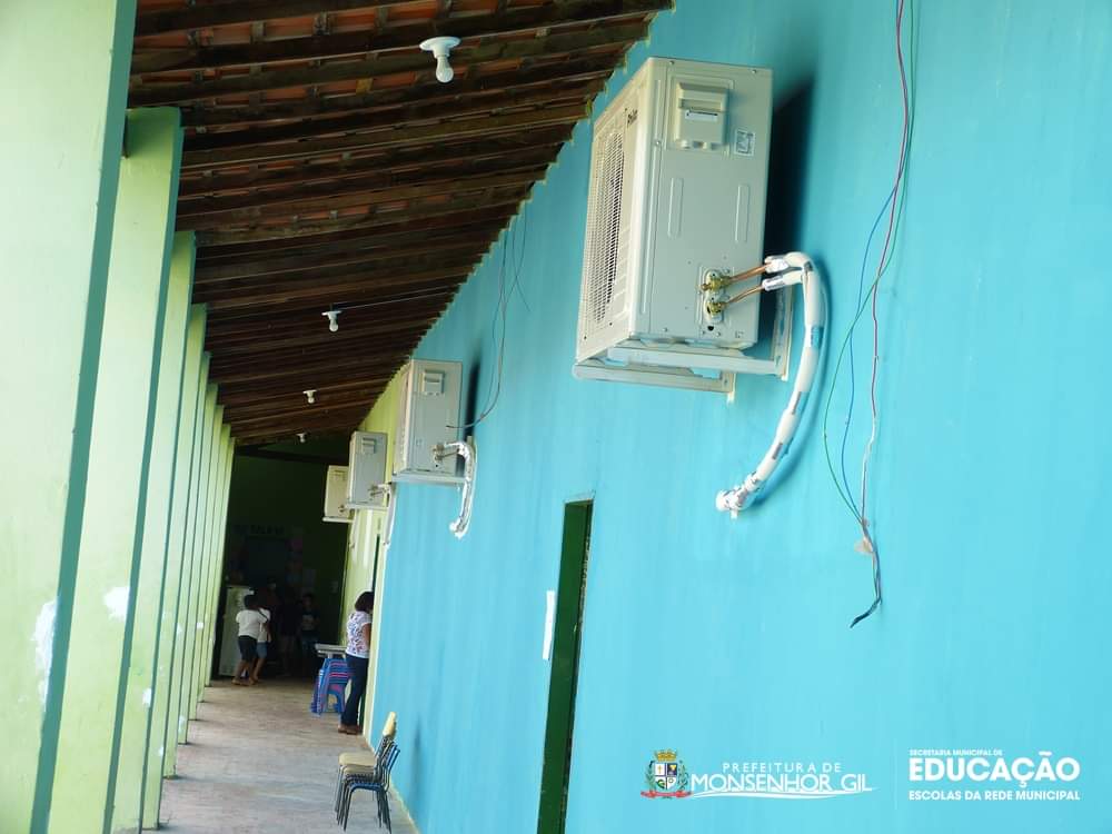 Mais escolas climatizadas em Monsenhor Gil pela prefeitura municipal - Imagem 4