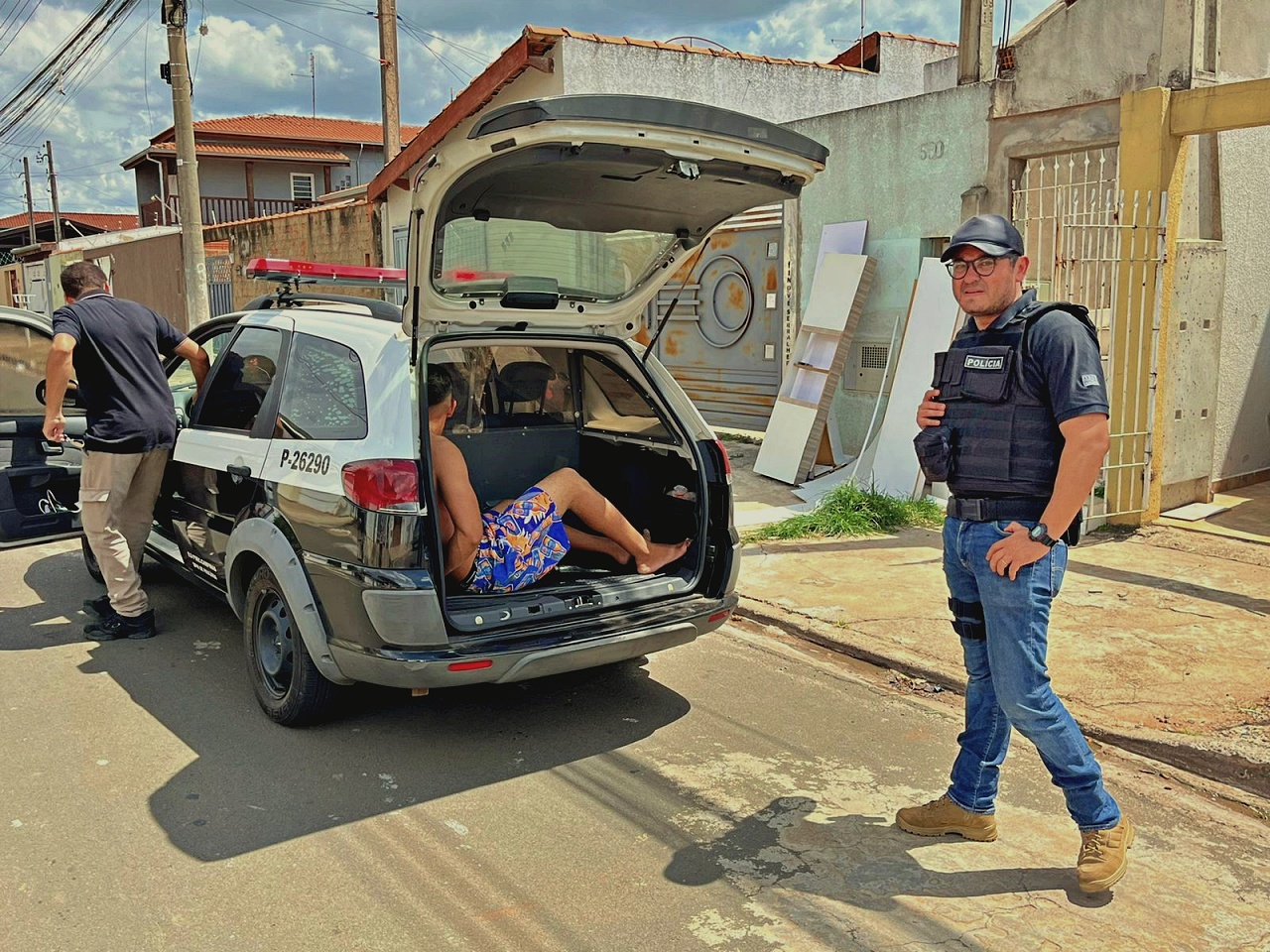Acusado de matar homem com problemas mentais no Piauí é preso em São Paulo (Foto: Reprodução)