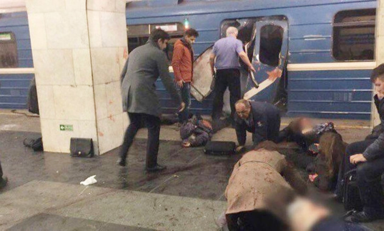 Bombas explodem no metrô de moscou e deixam 41 pessoas mortas - Foto: Reprodução