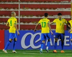 Brasil goleia Bolívia por 4 a 0 e alcança melhor campanha das Eliminatórias