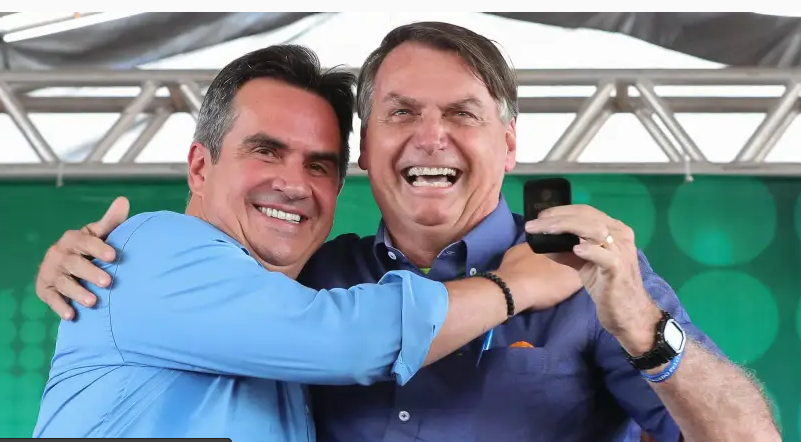 Jair Bolsonaro e Ciro Nogueira em agenda no Piauí (Foto: Isaac Nóbrega)