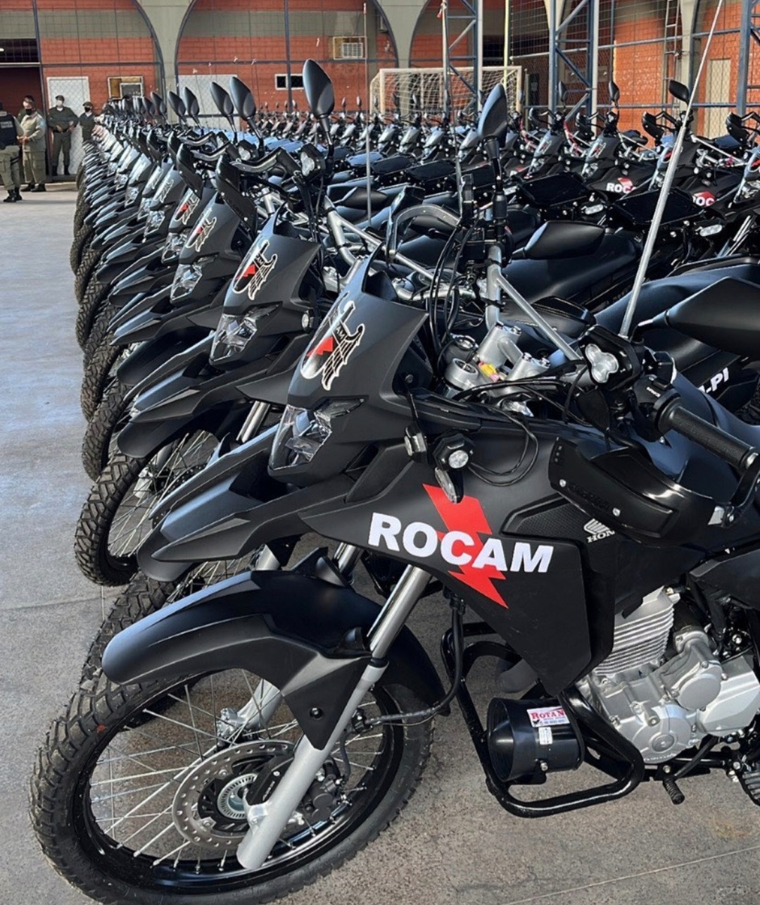 50 novas motocicletas para o policiamento ostensivo