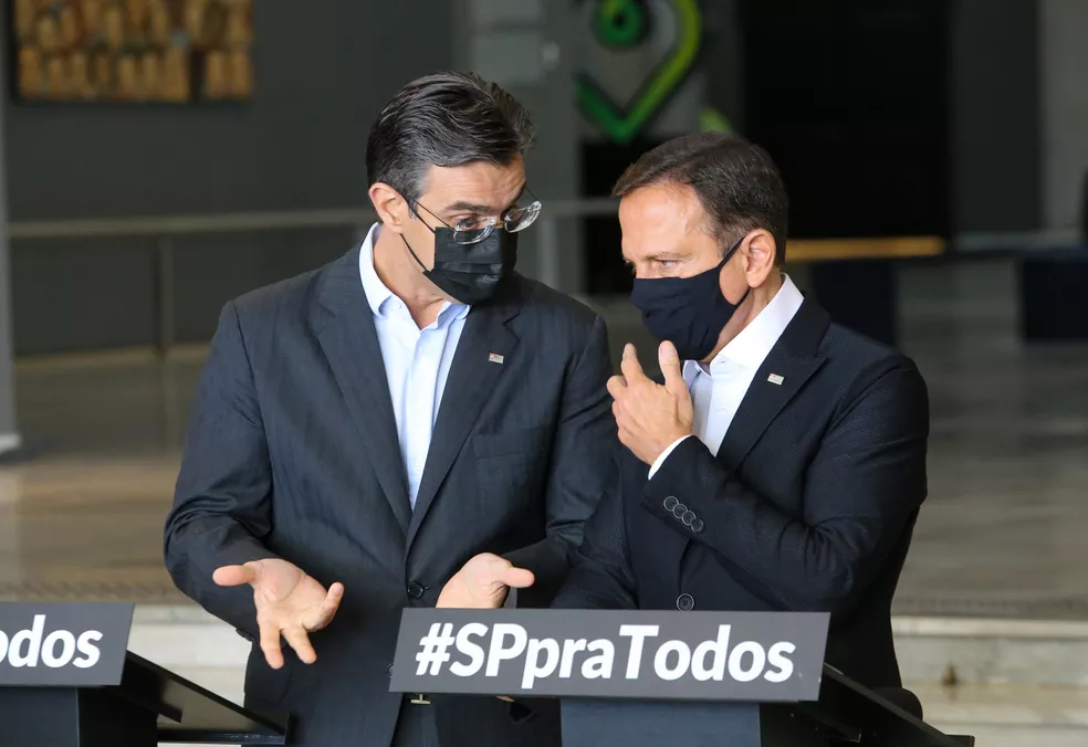João Doria deixa governo de SP e Rodrigo Garcia assume Foto: Secom/GESP