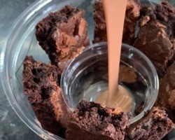 Como fazer um fondue de brownie com a chef Sayd Sabá 