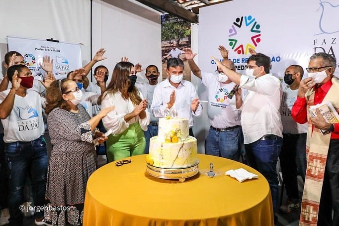 W.Dias comemora aniversário em Centro Social e pede doações como presente- Foto: Redes sociais