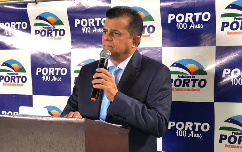 Prefeito de Porto sofre infarto e está internado em UTI de hospital em Teresina (Foto: Divulgação)