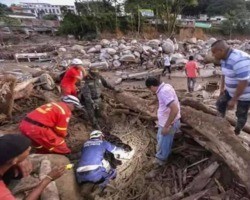 Deslizamento de terra deixa 254 pessoas mortas na Colômbia