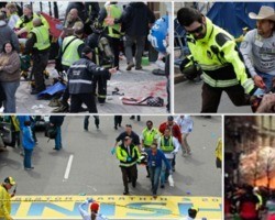 Bombas explodem na maratona de Boston, matam três e ferem 264