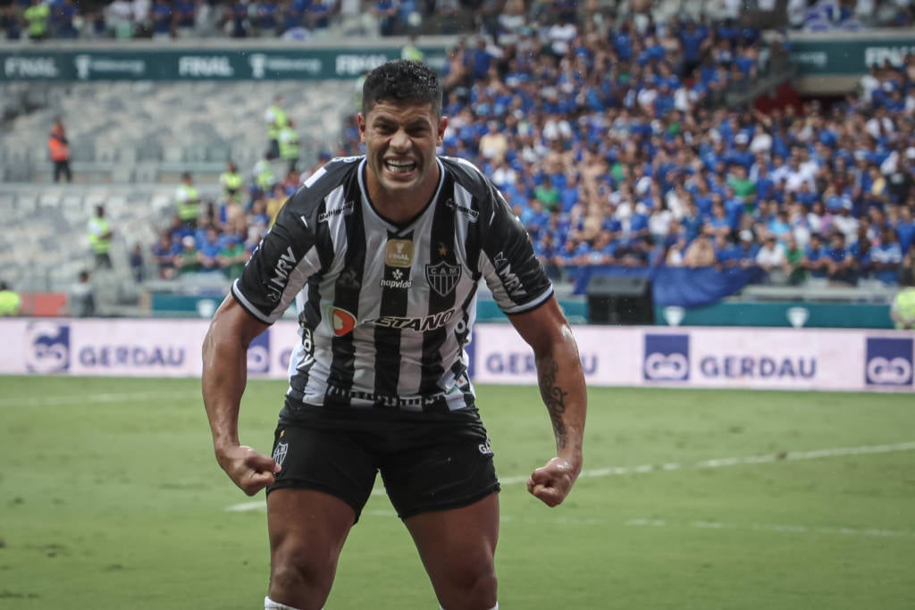 Hulk marca duas vezes e Galo leva o tricampeonato mineiro em cima do Cruzeiro. (Foto: Divulgação-Atlético-MG)