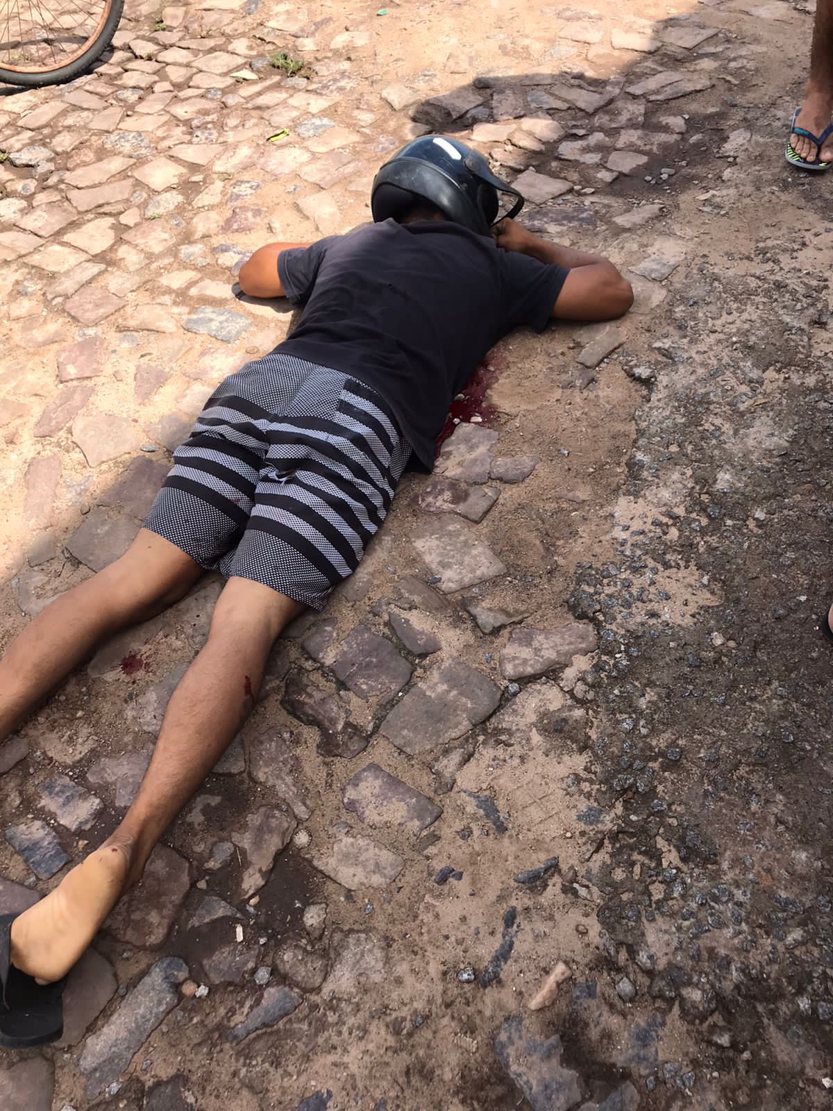Suspeito de assalto é morto em povoado na cidade de Luís Correia - Foto: Reprodução/WhatsApp