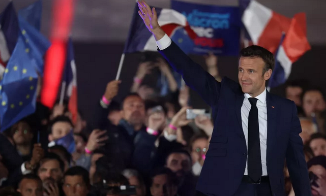 Emmanuel Macron terá segundo mandato (Thomas Coex/AFP)