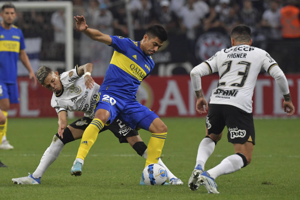 Corinthians venceu o Boca Juniors por 2 a 0 Foto: Nelson Almeida-AFP