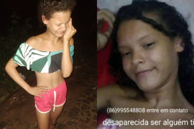 Corpo de adolescente que estava desaparecida é encontrado em Teresina (Foto:  Reprodução/ WhatsApp)