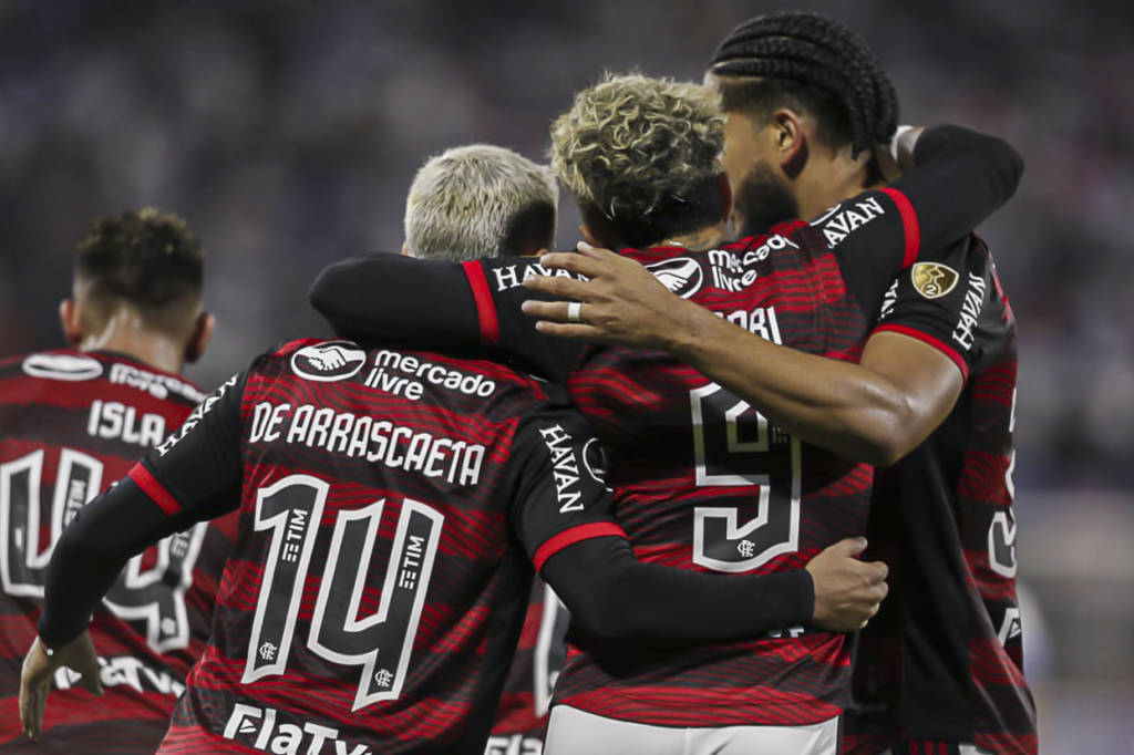 Flamengo vence a Universidad Católica por 3 a 2 Foto: Gilvan Souza 