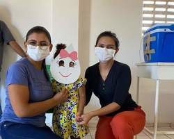 Monsenhor Gil no combate ao Sarampo e Gripe com Dia D de Vacinação 