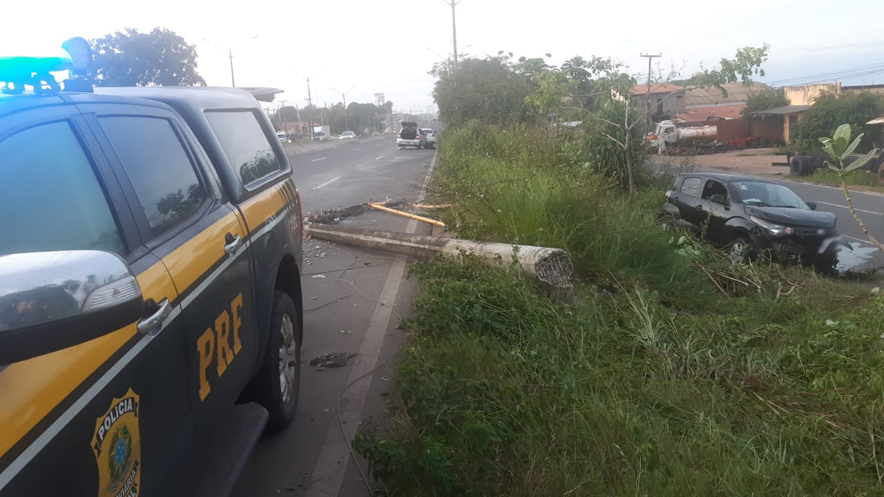 PRF foi acionada até o local e realizou os procedimentos - Foto: Divulgação/PRF