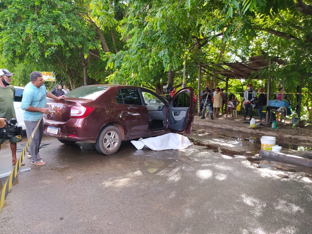 Segundo acusado de matar lavador de carros em Teresina é preso pelo DHPP (Foto: Ivan Lima/ Rede Meio Norte)