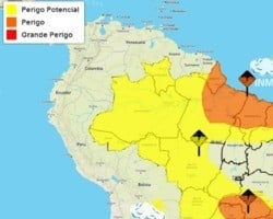 Piauí tem dois alertas para chuvas intensas; Veja municípios atingidos