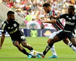 Sem gols, Santos empata com o Fluminense na abertura do Brasileirão