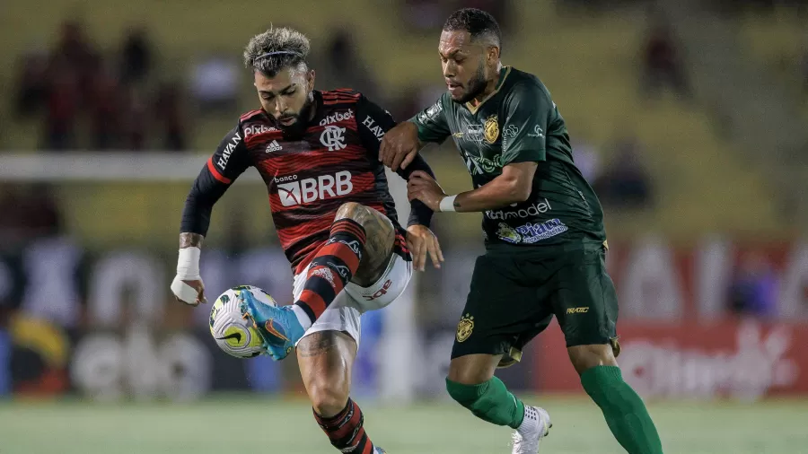 Flamengo venceu o Altos e se classificou para as oitavas da Copa do Brasil Foto: AGIF 