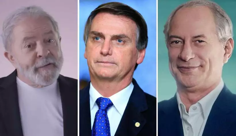 Pesquisa Quaest: Lula tem 46%; Bolsonaro, 29%; Ciro Gomes, 7% (foto: PT/Reprodução; Agência Brasil/Reprodução; Redes Sociais/Reprodução) 