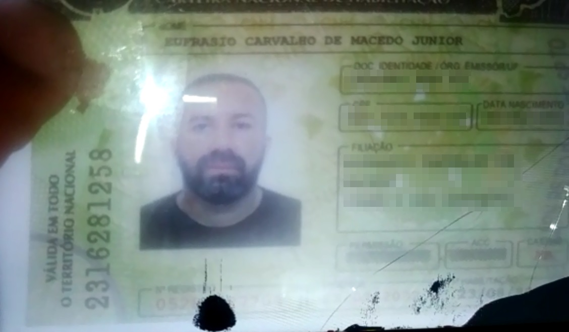 Motorista foi identificado como Eufrásio Carvalho - Foto: Ivan Lima