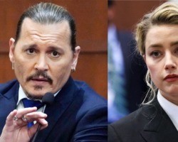 Amber Heard diz que Johnny Depp a “enforcou” com camisa durante Lua de Mel