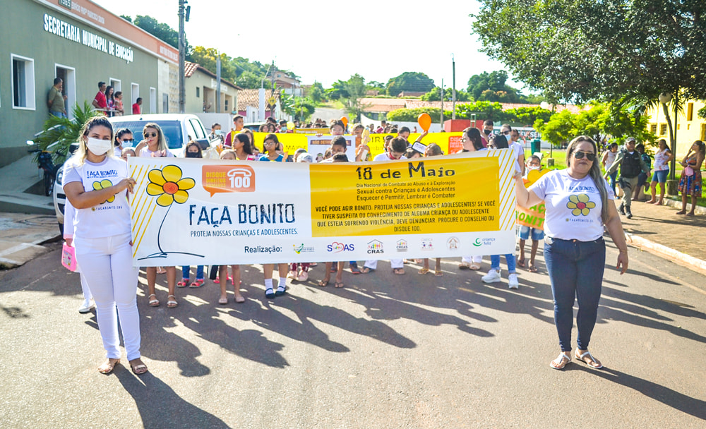 Prefeitura Municipal realiza caminhada alusiva a campanha “Faça Bonito” - Imagem 12