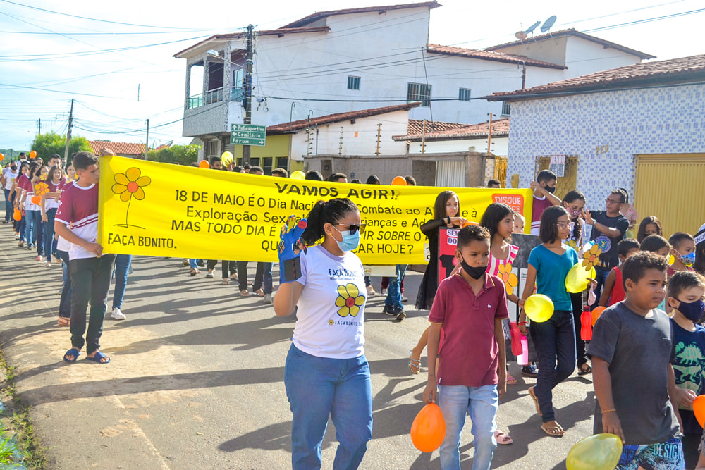 Prefeitura Municipal realiza caminhada alusiva a campanha “Faça Bonito” - Imagem 5