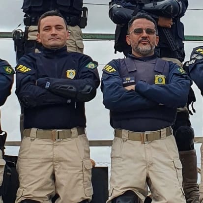 Márcio Hélio Almeida de Souza, de 52 anos, e Raimundo Bonifácio do Nascimento Filho, de 45 anos (Foto: Arquivo / PRF)Márcio Hélio Almeida de Souza, de 52 anos, e Raimundo Bonifácio do Nascimento Filho, de 45 anos (Foto: Arquivo / PRF)