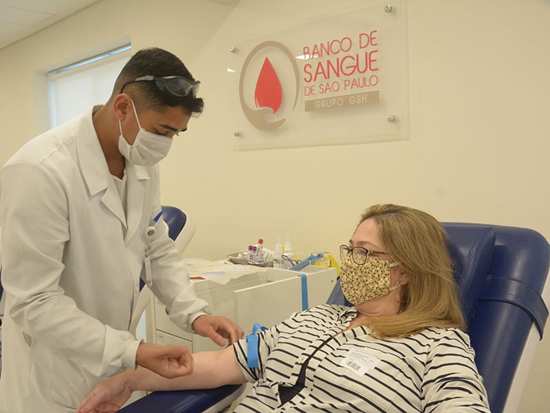 GSH Banco de Sangue está precisando de doações (Foto: GSH)