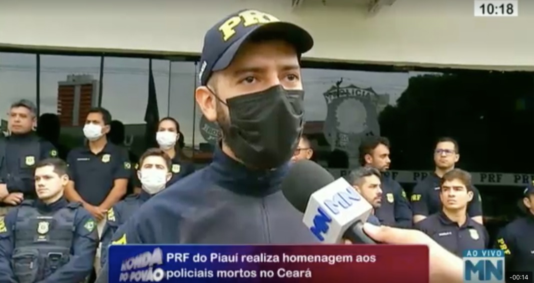 Inspetor Leandro Caldas afirma que a polícia precisa ser mais valorizada - Foto: Reprodução/Ronda