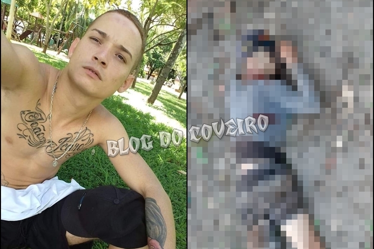 Italo Andrade foi morto com vários tiros na cabeça e nas costas - Foto: Blog do Coveiro