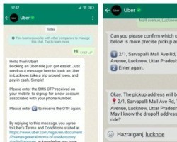 Uber anuncia que será possível chamar carro pelo WhatsApp no Brasil