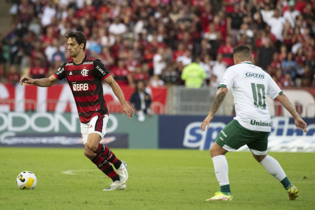 Flamengo  vence o Goiás por 1 a 0 no Maracanã Foto: Alexandre Vidal 