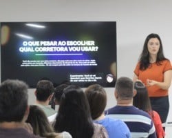 Luciana Seabra palestra no CCT com lições de como investir do zero