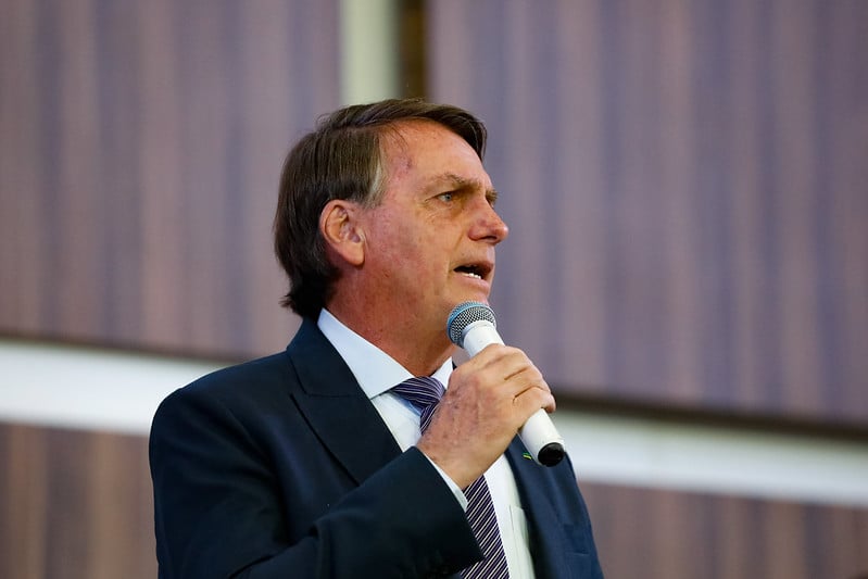 Bolsonaro diz que só deve participar de debates eleitorais no segundo turno - Foto: Palácio do Planalto