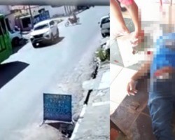 Vídeo mostra fuga de bandidos após alvejarem policial civil em Teresina