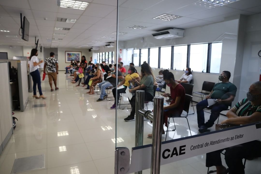 Atendimento presencial dos eleitores piauienses no Piauí  | FOTO: Divulgação/TREPI