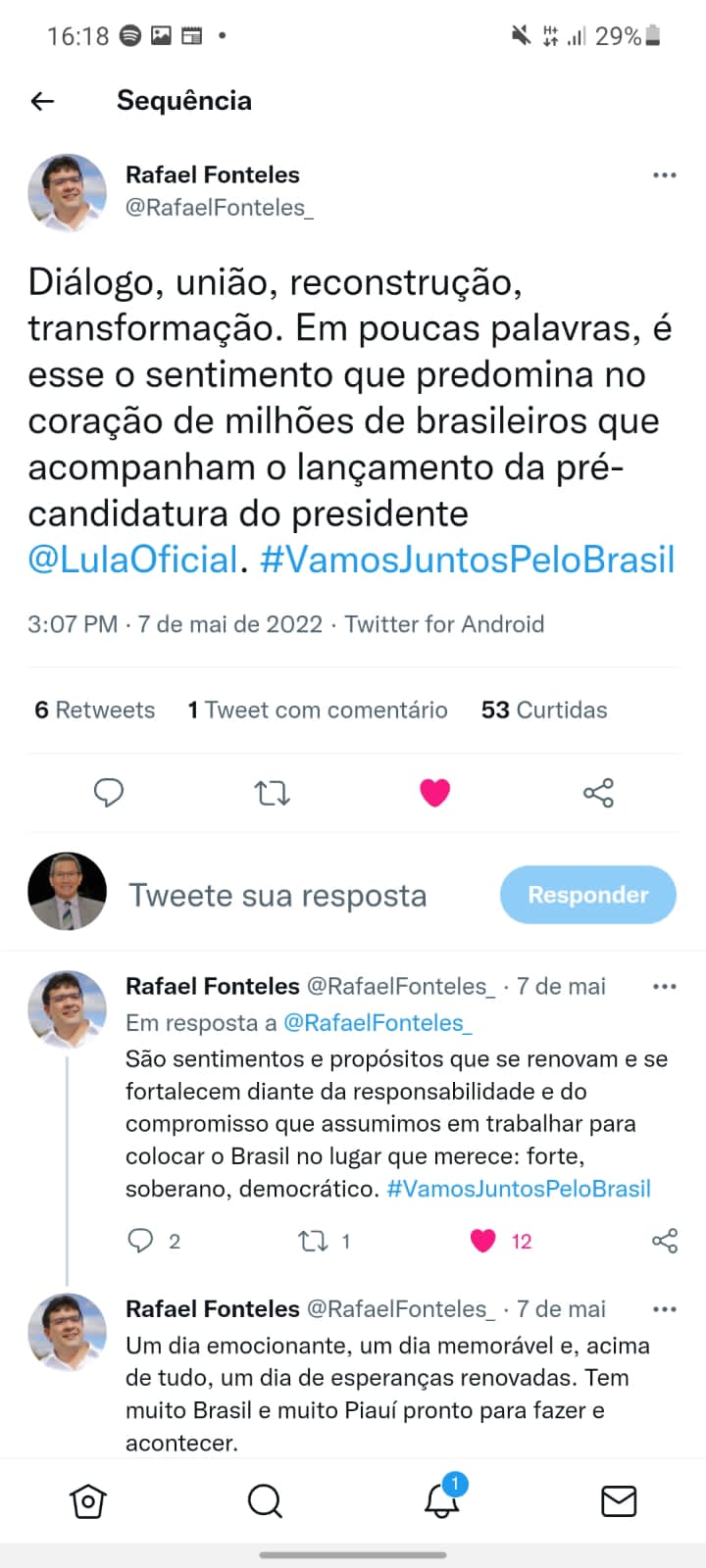 “Tem muito Brasil e muito Piauí pronto para fazer e acontecer”, diz Rafael - Imagem 1