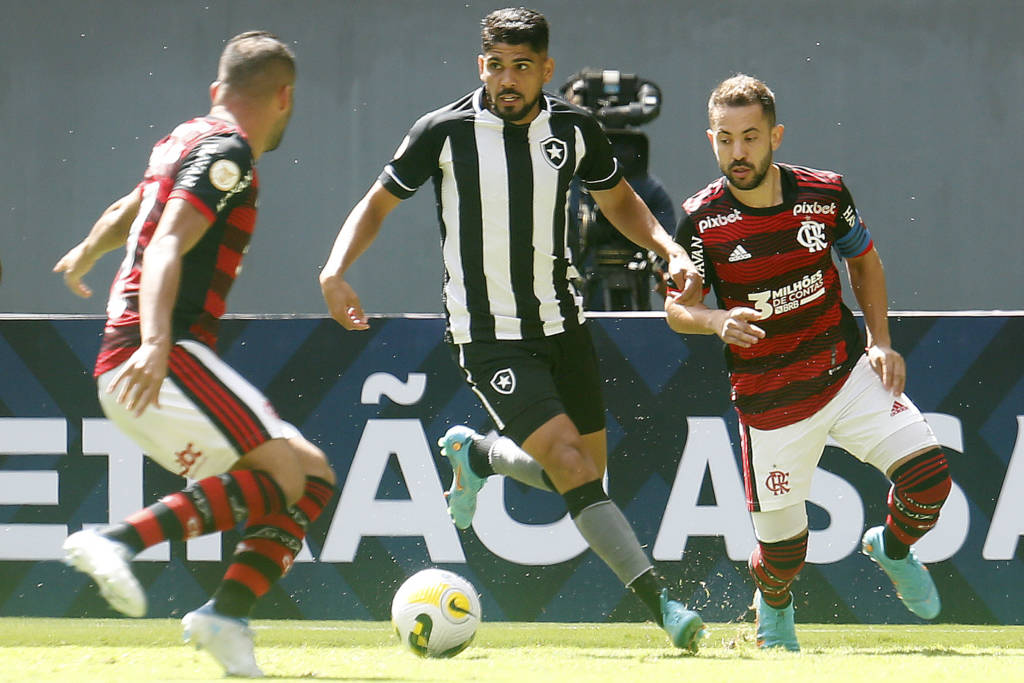 Botafogo vence Flamengo no Brasileirão e deixa clima tenso com Paulo Sousa (Foto: Vitor Silva / Botafogo)
