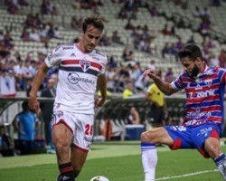 São Paulo sai na frente, mas Fortaleza empata com um golaço no Castelão