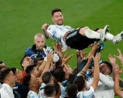 Argentina vence a Itália e conquista título da Finalíssima na Inglaterra