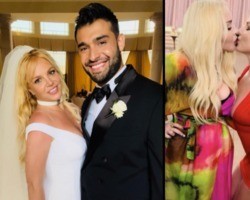Casamento de Britney Spears teve beijo em Madonna e ex invadindo festa