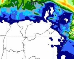 Frente fria avança no Brasil e pode provocar chuvas no Nordeste